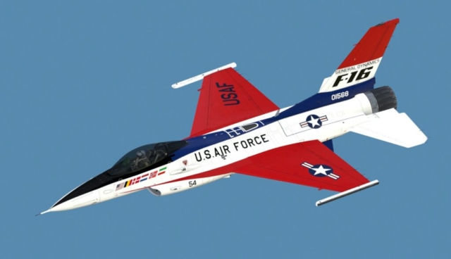 USAF Prototype YF-16 01568
