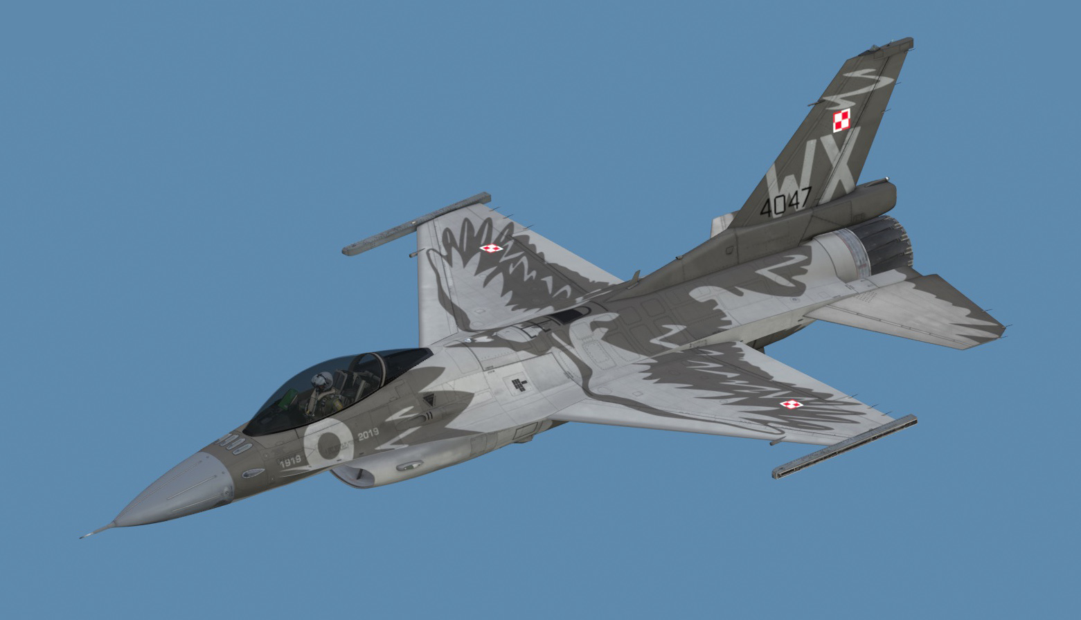 F-16C Polish Air Force 100th Anniversary - “Raven”