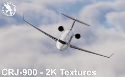 DWSim CRJ-900 2K Textures