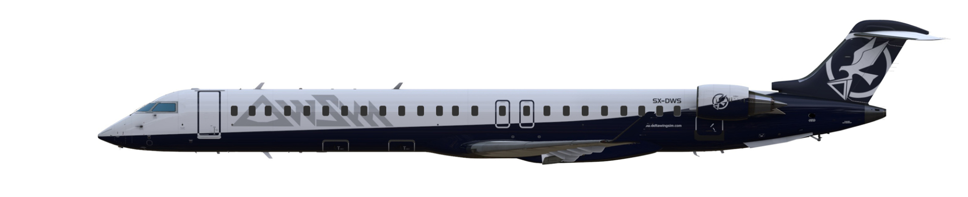 DeltaWing Simulations CRJ-900