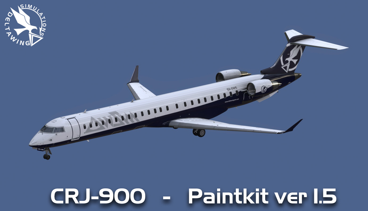 DWSim CRJ-900 Paintkit Ver 1.5